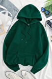 Uyguntarz Oceans Baskılı Oversize Sweatshirt