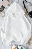 Enjoy Personel Time Baskılı Oversize Sweatshirt