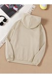 Silüet Baskılı Oversize Sweatshirt