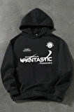 Uyguntarz Fantastic Baskılı Oversize Sweatshirt