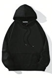 Uyguntarz Havamda Değilim Baskılı Oversize Sweatshirt