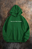Uyguntarz More Love Baskılı Oversize Sweatshirt