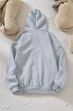 Mind Life Vibes Baskılı Oversize Sweatshirt