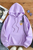 Uyguntarz The Galaxy Baskılı Oversize Sweatshirt