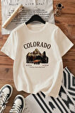 Uyguntarz Colorado Baskılı Unisex Oversize Tshirt