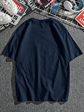 Unisex Romantic City Paris Baskılı Oversize Tshirt