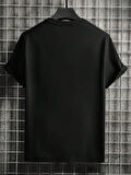 Unisex Kırık Kalp bardak Baskılı Oversize Tshirt