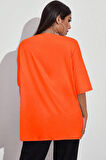 Unisex Newyork Baskılı Oversize Tshirt