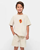 Çocuk Biber Baskılı Pamuklu Tshirt