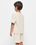 Çocuk Easy Tiger Baskılı Pamuklu Tshirt