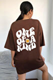 Unisex One Of A Kind Baskılı Tasarım Tshirt
