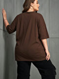 Unisex İmza Baskılı Tasarım Tshirt