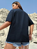 Unisex İmza Baskılı Tasarım Tshirt