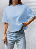 Unisex Kuyruklu Tilki Tasarım Basklı Tshirt