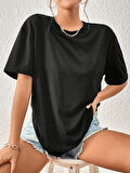 Unisex Kuyruklu Tilki Tasarım Basklı Tshirt