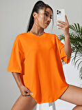 Unisex Kuyruklu Tilki Tasarım Basklı Tshirt