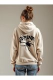 Scream Baskılı Oversize Sweatshirt