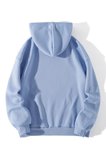 Papatya Kelebek Baskılı Oversize Sweatshirt