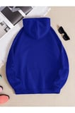 Unisex Classical Baskılı Oversize Sweatshirt
