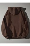 Mood Baskılı Oversize Sweatshirt