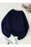 Bisiklet Yaka Sweatshirt