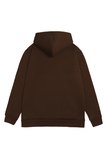 Unisex Boston Baskılı Oversize Sweatshirt