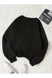 Unisex Dinazor Baskılı Oversize Sweatshirt