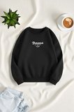 Unisex Thousand Baskılı Oversize Sweatshirt
