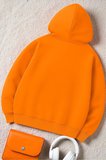 New York Baskılı Oversize Sweatshirt