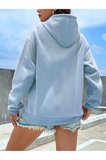 The Future Baskılı Oversize Sweatshirt