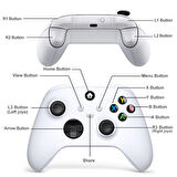 Konsol Plus XBOX 9. Nesil Kablosuz Gamepad YEŞİL KAMUFLAJ  2.4G PC/ANDROİD/IOS