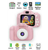 Çocuk Digital  Fotoğraf Makinası 2 Kameralı 1080p HD 32GB Hafızalı