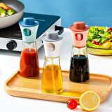 220 ml Çok Amaçlı Zeytinyağı Soya Sos Sirke Şişesi Sprey Cam Şişe