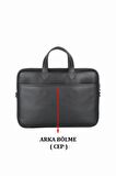 Case Club Macbook Air Pro 13.3" & 14" Inç Uyumlu Siyah Laptop Evrak Çantası