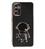 Smcase Samsung Galaxy A54 Kılıf Standlı Kamera Korumalı Astronot Silikon
