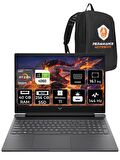 HP Victus 16 Ryzen 7 7840HS 40GB 256GB SSD RTX4060/8GB 144HZ 16.1" FHD W11H 7Z584EA & PER4 ÇANTA