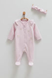 CARAMELL CUTE RABBİT BAND BEBEK TULUM SET - LİLA