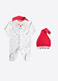 KİTİKATE 0-6 AY ARASI ORGANİK SNOW 3'LÜ TAKIM - KIRMIZI