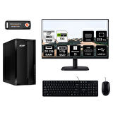 ACER ASPİRE TC1760 MDT004D368 i3 12100 20GB RAM 1TB SSD GT730 4GB 21.5" W11H MASAÜSTÜ PC
