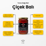 Çakşır Çiçeğinin Yoğun Olduğu Çiçek Balı 860 gr