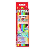 Fatih Kuru Boya Tam Boy Jumbo Üçgen Triangular Kalemi 6 Renk 3,5 MM 33490