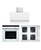 Siemens Ankastre Set HB214FBW1T EO7C2PO12O LC65KAJ20T