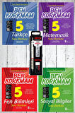 Ata 5.Sınıf Ben Korkmam Türkçe-Matematik-Fen Bilimleri-Sosyal Bilgiler+Rotring Kalem Seti Hediyeli