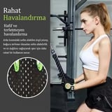 Premium Seri Fileli Terletmeyen Yarım Parmak Fitness Pilates Avuç İçi Kaymaz Silikon Spor Eldiven