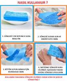 Sihirli Sünger Banyo Peeling Ölü Deri Temizleme Süngeri Duş Bakım Yumuşak Lif Çok Amaçlı Sünger 