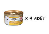 Gourmet Gold Kıyılmış Tavuklu Yetişkin Kedi Konservesi 85gr X 4 ADET