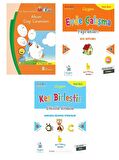 1.Sınıfa Hazırlık Seti (Afacan Çizgi Çalışmaları+Evde Çalışmaları Yaprakları+Kes Birleştir Etkinlik)