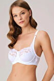 Bicomi Balenli Desteksiz Dolgusuz Toparlayıcı Günlük Klasik Dantelli Küçültücü Sütyen