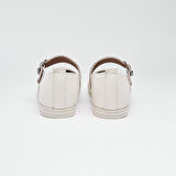 Hakiki Deri Bilekten Bantlı Kadın Babet