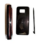 Nokia 5530 Kasa Kapak 5530 Siyah Orta Kasa Ön Kapak Arka Kapak Tuş Takımı